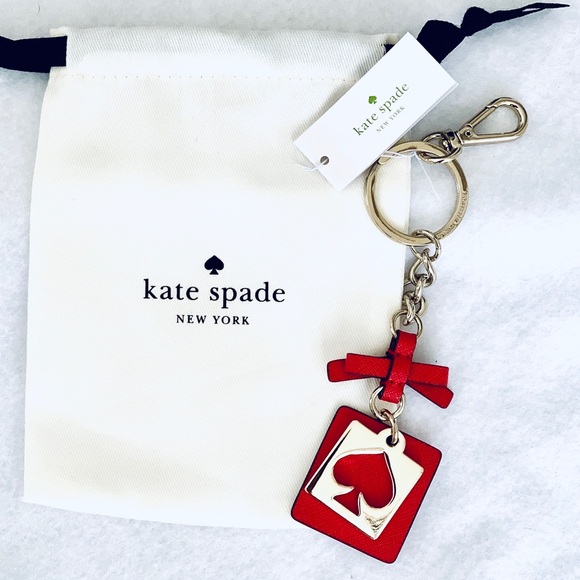 kate spade Accessories - Kate Spade ♠️ Hot Chili Red Keychain